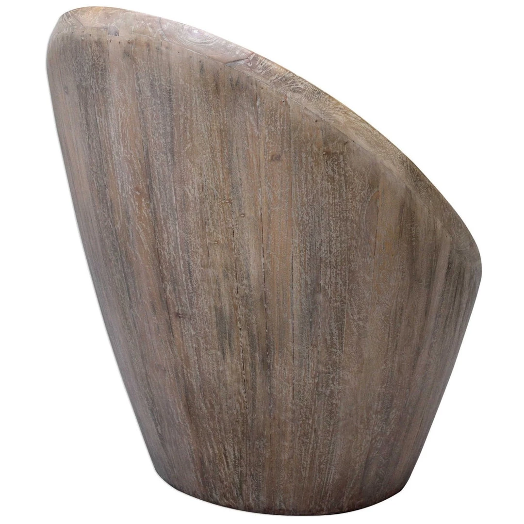 UTTERMOST COCOON BEACH WOOD CHAIR Furniture 3 UTTERMOST COCOON BEACH WOOD CHAIR Furniture