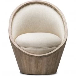 UTTERMOST COCOON BEACH WOOD CHAIR Furniture