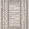 LOLOI COLE 03 INDOOR-OUTDOOR RUG: GREY, BLUSH