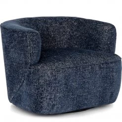 FOUR HANDS Living Room COMAL AZURE CHENILLE SWIVEL CHAIR 8 FOUR HANDS Living Room COMAL AZURE CHENILLE SWIVEL CHAIR