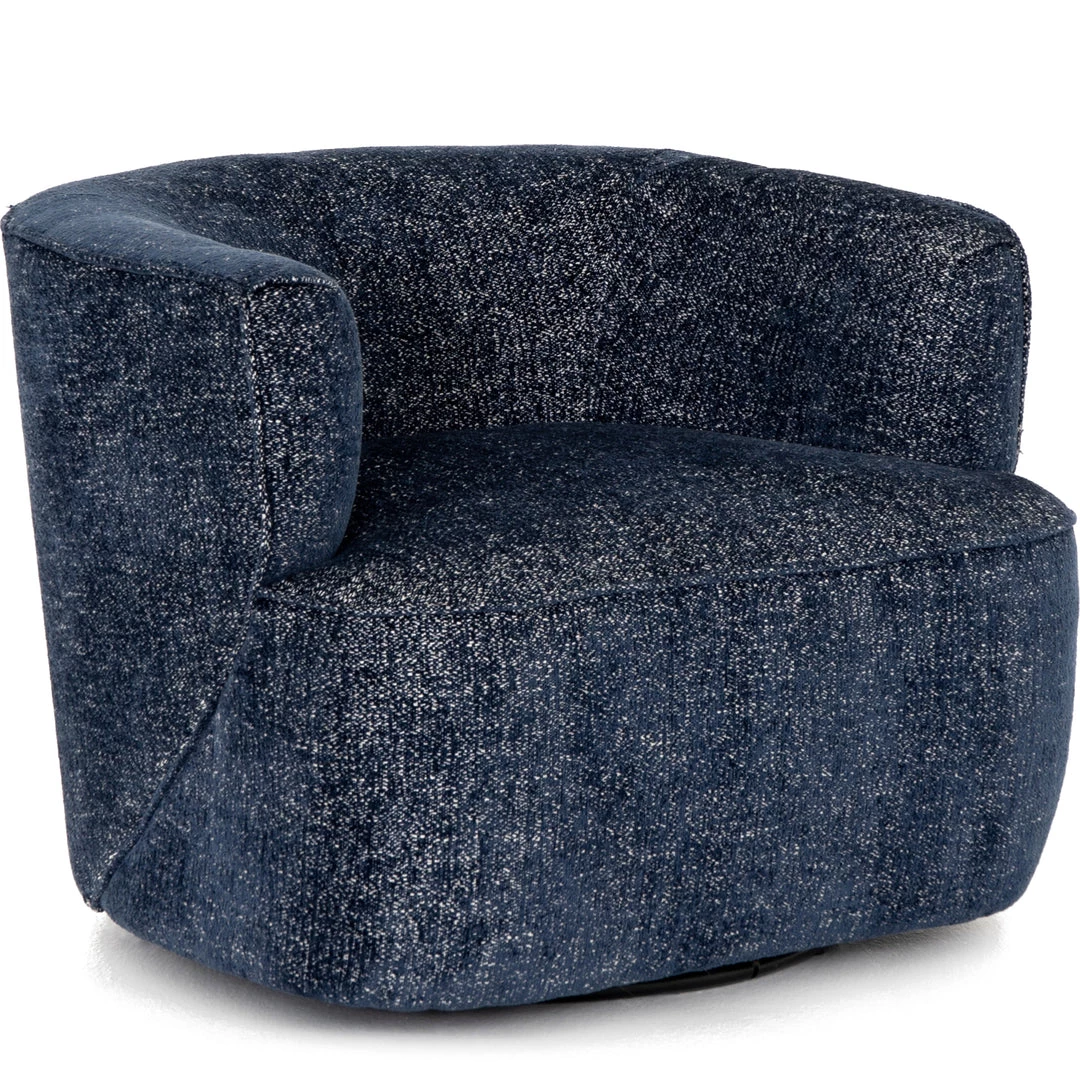 FOUR HANDS Living Room COMAL AZURE CHENILLE SWIVEL CHAIR 3 FOUR HANDS Living Room COMAL AZURE CHENILLE SWIVEL CHAIR
