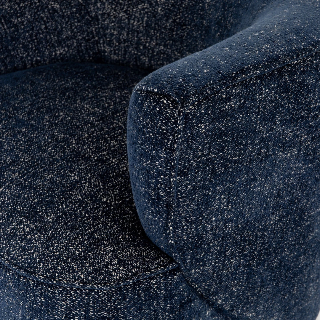 FOUR HANDS Living Room COMAL AZURE CHENILLE SWIVEL CHAIR 5 FOUR HANDS Living Room COMAL AZURE CHENILLE SWIVEL CHAIR