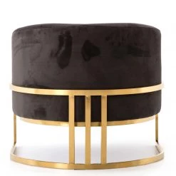 FOUR HANDS Furniture CORBIN VELVET + BRASS ACCENT CHAIR 21 FOUR HANDS Furniture CORBIN VELVET + BRASS ACCENT CHAIR