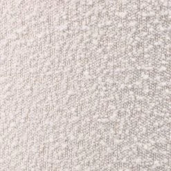 FOUR HANDS CORBIN CREAM BOUCLE + BRASS ACCENT CHAIR