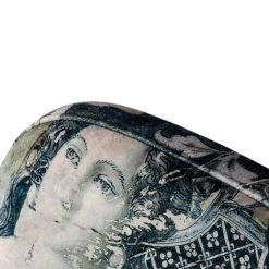 VIG COSETTE VINTAGE PRINT VELVET DINING CHAIR