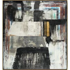 L ART "CHANNEL" CANVAS ART