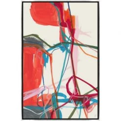 L ART "CLEARER II" CANVAS ART