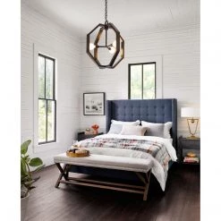 FOUR HANDS COLUMBUS NIGHTSTAND: DARK TOTEM Furniture