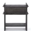 FOUR HANDS COLUMBUS NIGHTSTAND: DARK TOTEM Furniture