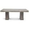 URBIA Kitchen + Dining CONCRETE SLAB DINING TABLE