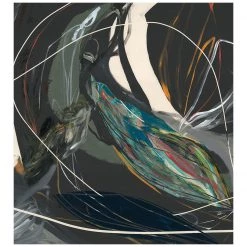 L ART "CROSS BREEZE I" CANVAS ART