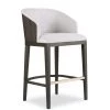 HOOKER CURATA UPHOLSTERED BAR STOOL: OPAL
