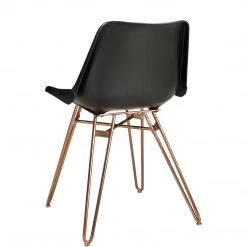 MOES Kitchen + Dining DAVIDSON LEATHER BUCKET DINING CHAIR | SET OF 2