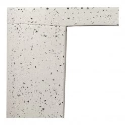 MOES DECO WHITE TERRAZZO OUTDOOR DINING BENCH