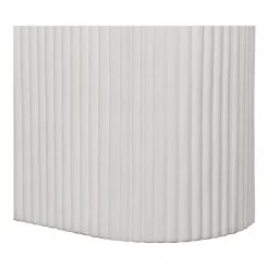 MOES DECO WHITE TERRAZZO OUTDOOR DINING TABLE