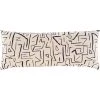 SURYA DEVO BLACK + NATURAL CANVAS LUMBAR PILLOW Pillows + Decor