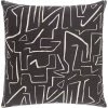 SURYA Pillows + Decor DEVO SCREEN PRINT COTTON CANVAS PILLOW