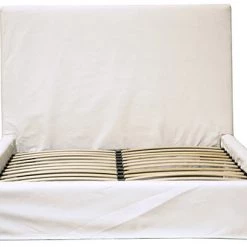 DOVETAIL NATURAL WHITE LINEN SLIPCOVER BED TALL Beds 10 DOVETAIL NATURAL WHITE LINEN SLIPCOVER BED TALL Beds