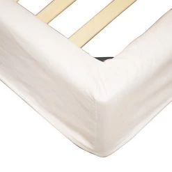 DOVETAIL NATURAL WHITE LINEN SLIPCOVER BED TALL Beds 11 DOVETAIL NATURAL WHITE LINEN SLIPCOVER BED TALL Beds
