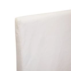 DOVETAIL NATURAL WHITE LINEN SLIPCOVER BED TALL Beds 8 DOVETAIL NATURAL WHITE LINEN SLIPCOVER BED TALL Beds