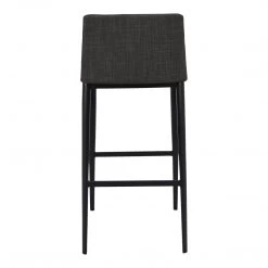 MOES DONOVAN BAR STOOL CHARCOAL Furniture
