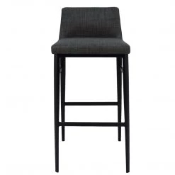 MOES DONOVAN BAR STOOL CHARCOAL Furniture
