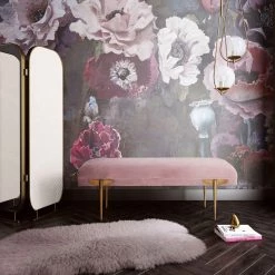 TOV EMME VELVET BENCH Living Room