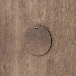 FOUR HANDS ENZO DARK WALNUT + BRASS CLAD SIDEBOARD Storage + Shelves + Media