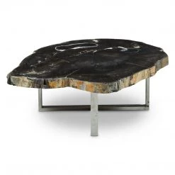 URBIA Furniture ELIZA PETRIFIED WOOD COFFEE TABLE: DARK 7 URBIA Furniture ELIZA PETRIFIED WOOD COFFEE TABLE: DARK