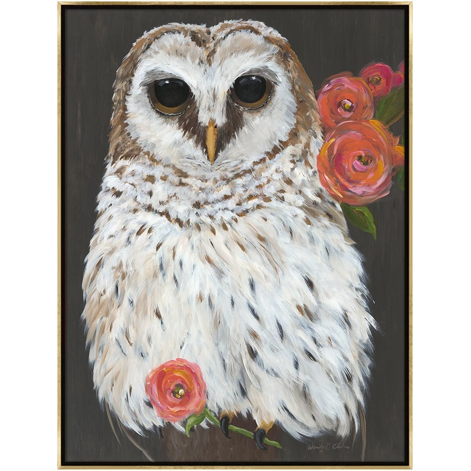 L ART "ESTHER THE OWL" CANVAS ART Wall Art 1 L ART "ESTHER THE OWL" CANVAS ART Wall Art