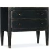 HOOKER FRENCH MARKET NIGHTSTAND: ANTIQUE BLACK