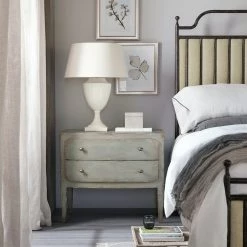 HOOKER Furniture FRENCH MARKET NIGHTSTAND: VINTAGE GREY