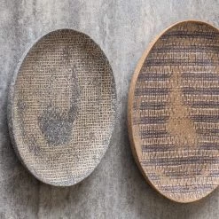 UTTERMOST GAIA STONE WALL PLATES | SET OF 3 Wall Sculptures + Decor