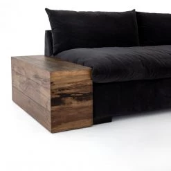 FOUR HANDS Furniture GRANT 2-PIECE SECTIONAL W/ CORNER END TABLE