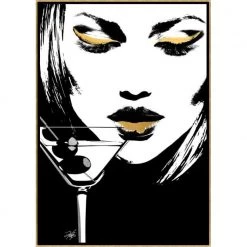 L ART "GLAM ROCK V" CANVAS ART Wall Art