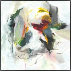 L ART Wall Art "GRAYSTONE" CANVAS ART