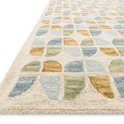 LOLOI HALLU 05 HOOKED WOOL RUG
