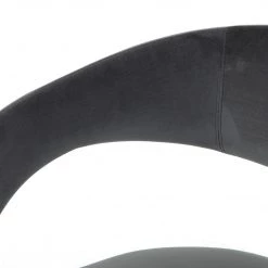 FOUR HANDS Furniture HAWKINS CHARCOAL VELVET DINING CHAIR