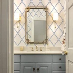 UTTERMOST HERA ANTIQUE GOLD VANITY MIRROR Mirrors