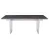NUEVO Kitchen + Dining AIDEN OXIDIZED GRAY LIVE EDGE DINING TABLE