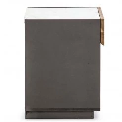 FOUR HANDS HOLLAND SMOKED OAK + MARBLE TOP NIGHTSTAND Furniture 12 FOUR HANDS HOLLAND SMOKED OAK + MARBLE TOP NIGHTSTAND Furniture