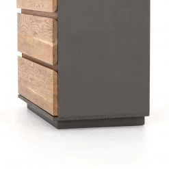 FOUR HANDS Furniture HOLLAND SMOKED OAK + MARBLE TOP NIGHT CHEST 10 FOUR HANDS Furniture HOLLAND SMOKED OAK + MARBLE TOP NIGHT CHEST