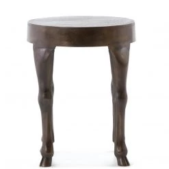 FOUR HANDS Furniture HOPEDALE ACCENT TABLE: ANTIQUE RUST