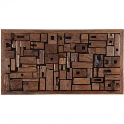 PHILLIPS COLLECTION Wall Sculptures + Decor ASKEN RECLAIMED WOOD WALL ART LG