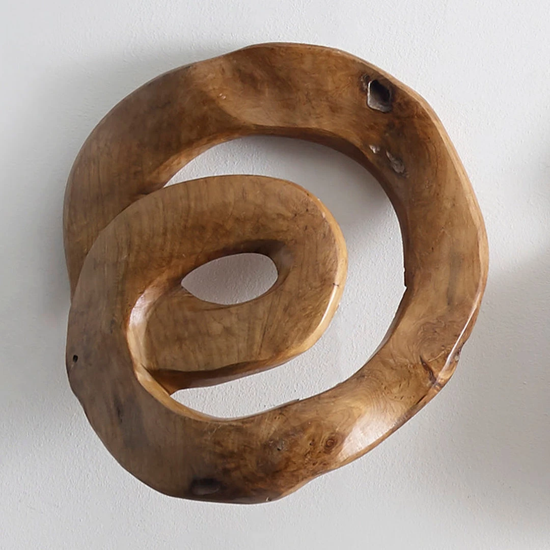 PHILLIPS COLLECTION SWIRL WALL TILE TEAK WOOD 4 PHILLIPS COLLECTION SWIRL WALL TILE TEAK WOOD