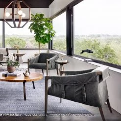 FOUR HANDS Furniture MARLOW MOD PEDESTAL TABLE 21 FOUR HANDS Furniture MARLOW MOD PEDESTAL TABLE