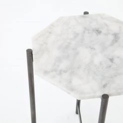 FOUR HANDS ADAIR MARBLE SIDE TABLE Furniture
