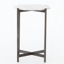 FOUR HANDS ADAIR MARBLE SIDE TABLE Furniture