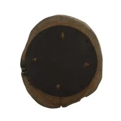 PHILLIPS COLLECTION Wall Sculptures + Decor MOLTEN WALL TILE POURED BRASS IN WOOD