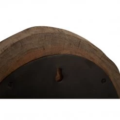 PHILLIPS COLLECTION Wall Sculptures + Decor MOLTEN WALL TILE POURED BRASS IN WOOD